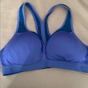 Champion spots bra padded large